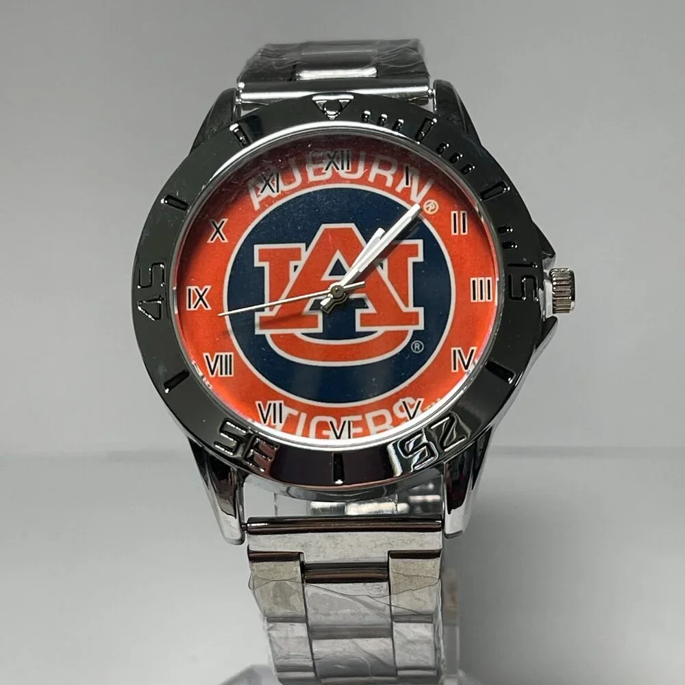 Auburn Tigers NCAA Stainless-steel Men's Watch NEW